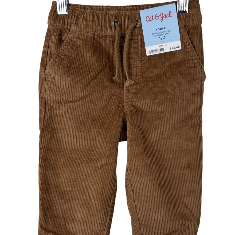 Cat & Jack Loose Cords Caramel